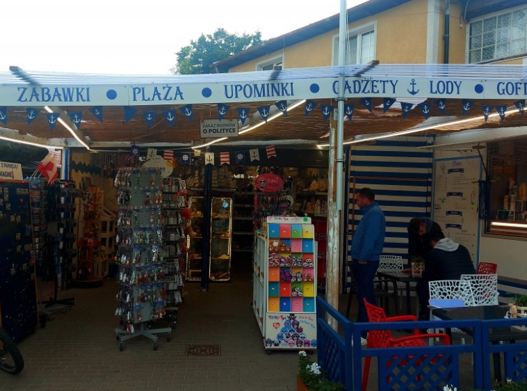 Sklep z pamiątkami 